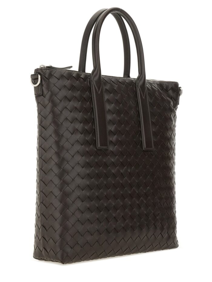 Bottega Veneta "NORTH-SOUTH" WOVEN TOTE BAG