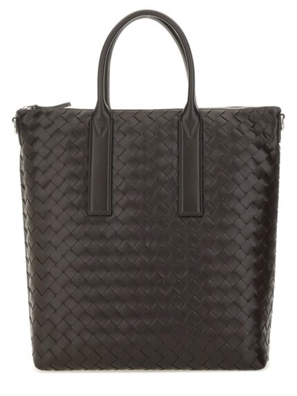 Bottega Veneta "NORTH-SOUTH" WOVEN TOTE BAG