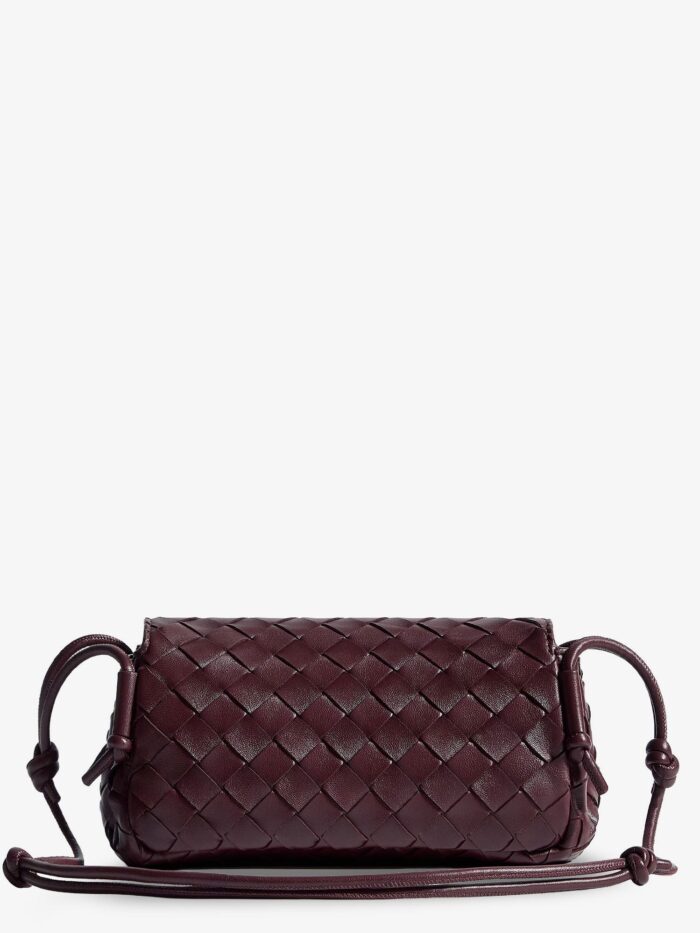 Bottega Veneta Notturno Clutch Bag With Leather Crossbody Bag