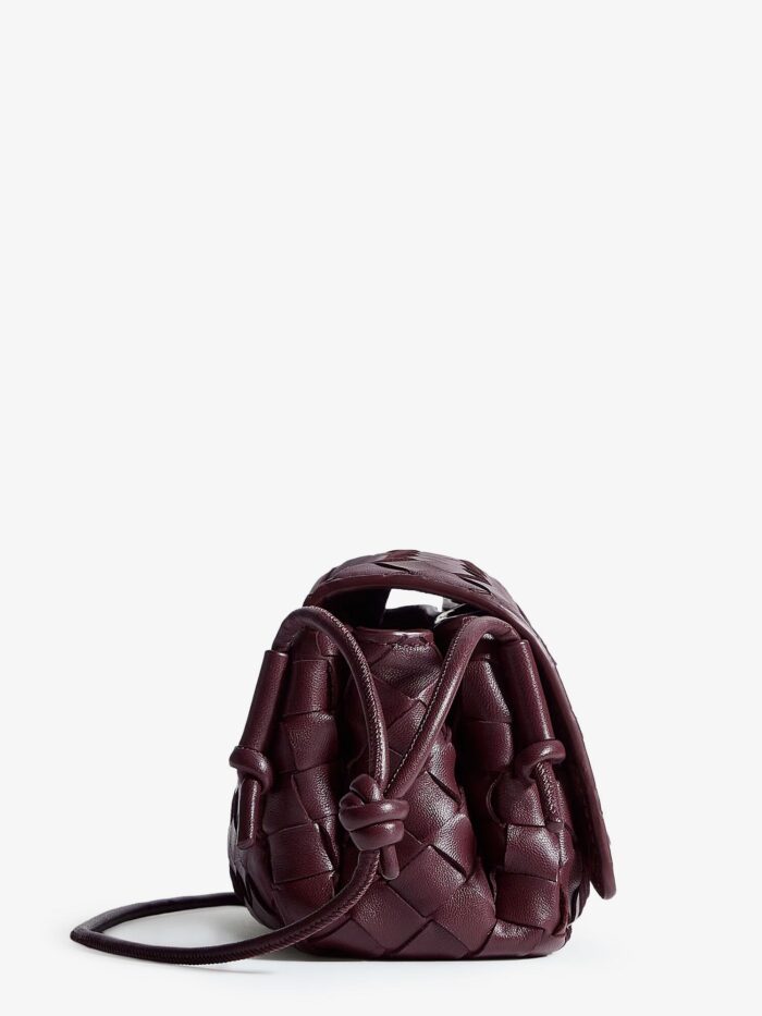 Bottega Veneta Notturno Clutch Bag With Leather Crossbody Bag