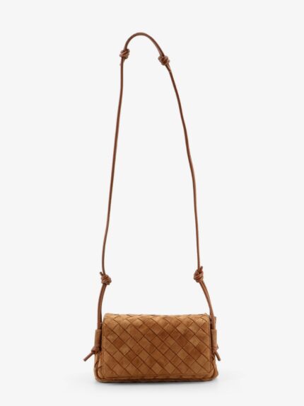 Bottega Veneta Notturno Suede Pouch