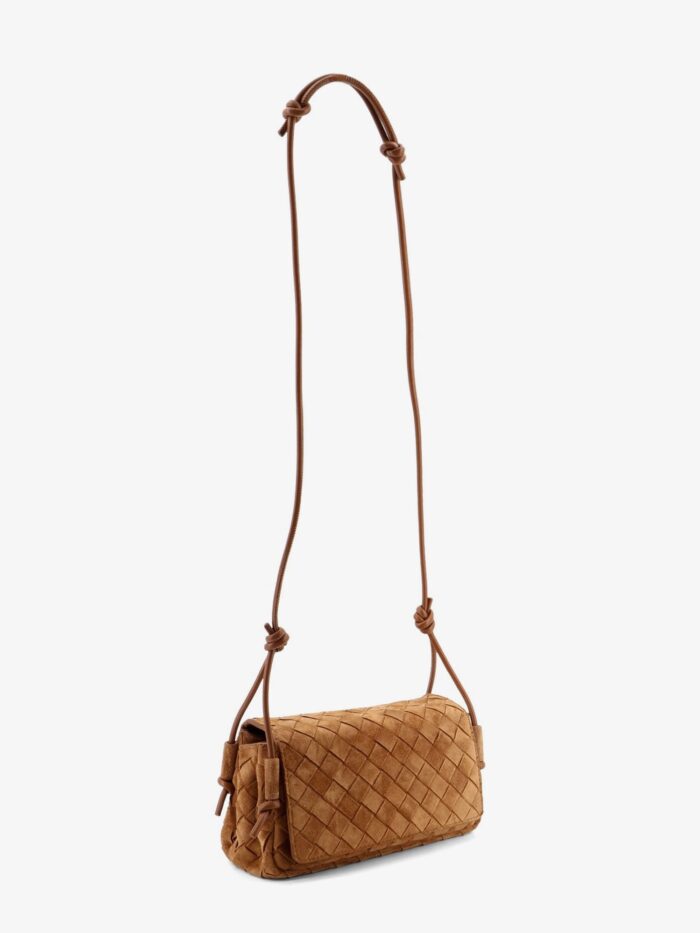 Bottega Veneta Notturno Suede Pouch