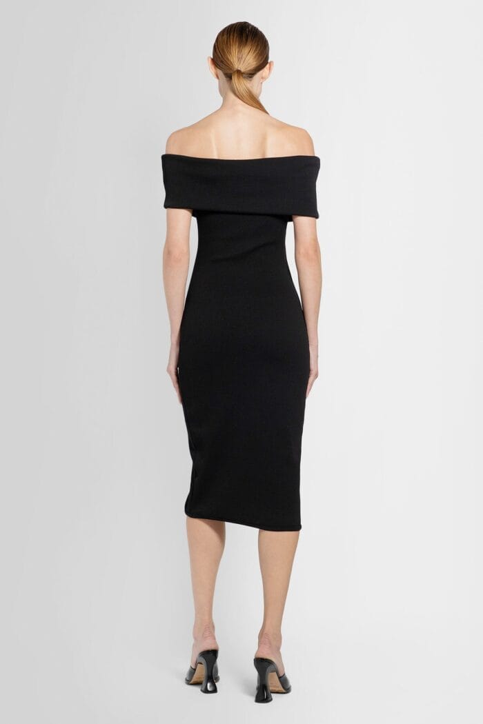 BOTTEGA VENETA Off-the-shoulders Midi Dress