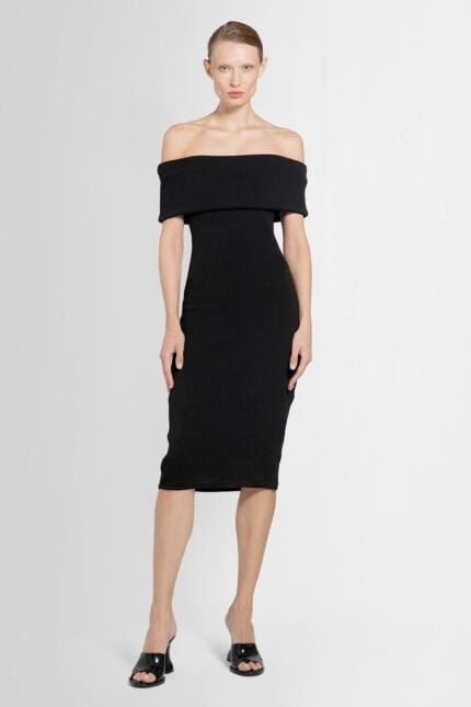 BOTTEGA VENETA Off-the-shoulders Midi Dress