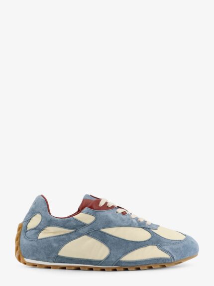 Bottega Veneta Orbit Flash Low-top Suede And Nylon Sneakers