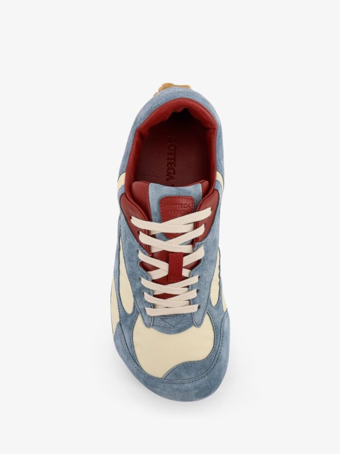 Bottega Veneta Orbit Flash Low-top Suede And Nylon Sneakers