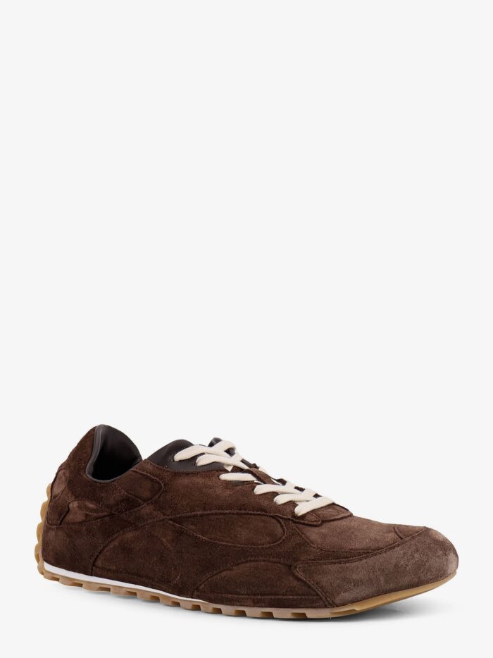 Bottega Veneta Orbit Flash Low-top Suede Sneakers