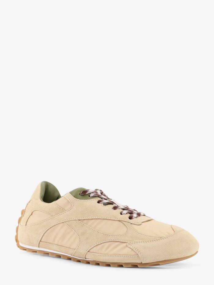 Bottega Veneta Orbit Flash Suede And Nylon Blend Sneakers