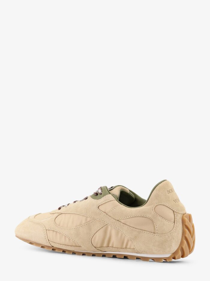 Bottega Veneta Orbit Flash Suede And Nylon Blend Sneakers