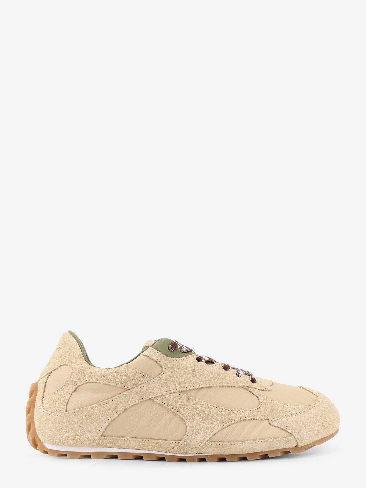 Bottega Veneta Orbit Flash Suede And Nylon Blend Sneakers