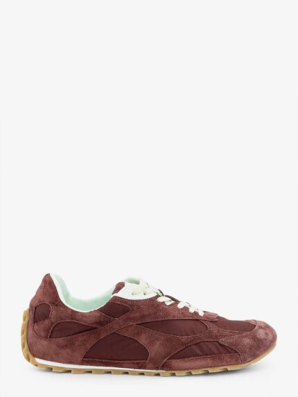 Bottega Veneta Orbit Flash Suede And Nylon Sneakers
