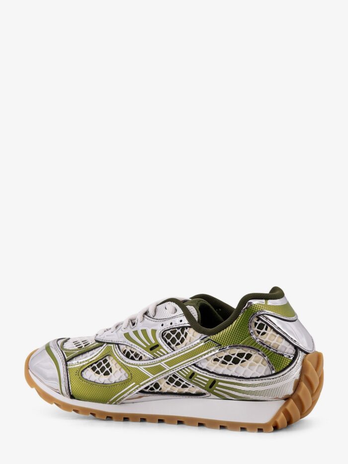 Bottega Veneta Orbit Mesh And Rubber Sneakers