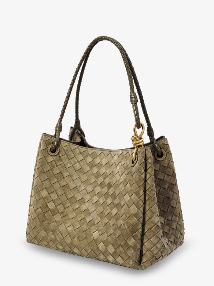 Bottega Veneta Parachute Large Suede Shoulder Bag