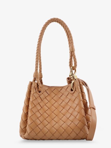 Bottega Veneta Parachute Small Leather Crossbody Bag