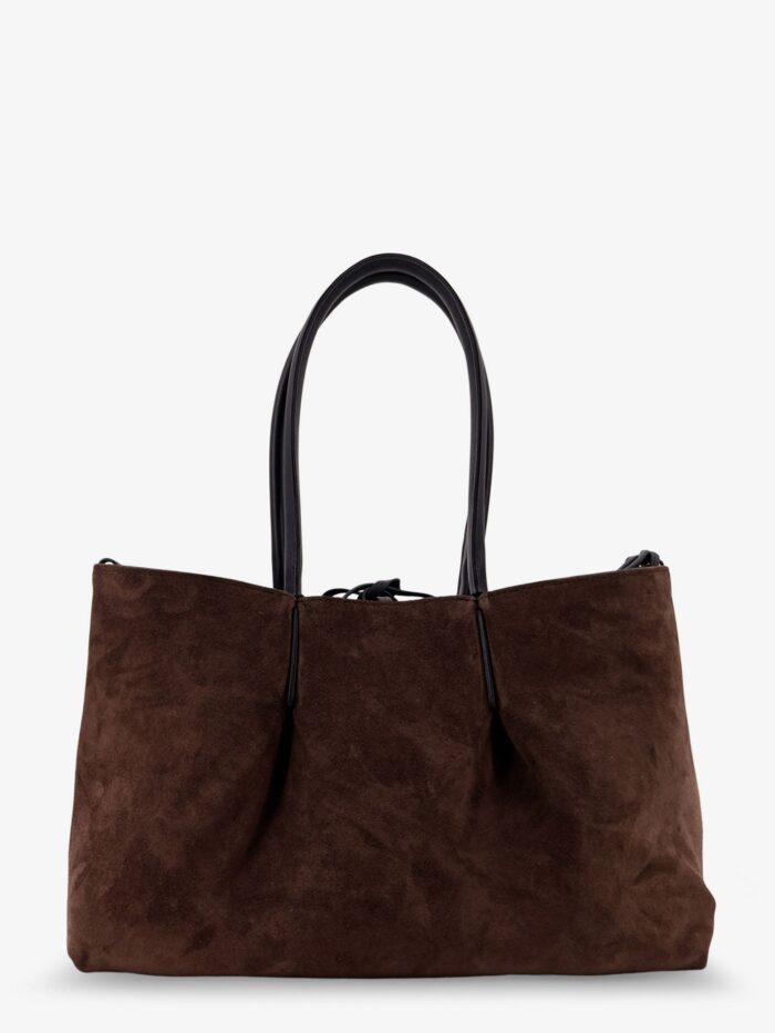 Bottega Veneta Pinacoteca Leather Handbag With Intrecciato Motif