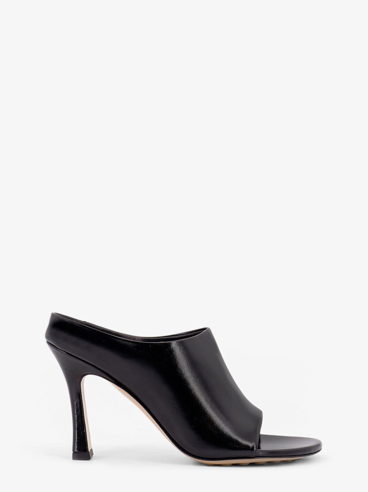 サンダル・ミュール Bottega Veneta Rana Leather Mule With Heel BOTTEGA VENETA Rana leather mules | NET-A-PORTER
