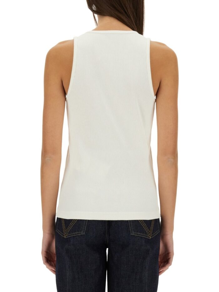 Bottega Veneta RIBBED COTTON JERSEY TOP