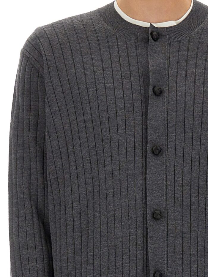 Bottega Veneta RIBBED WOOL CARDIGAN