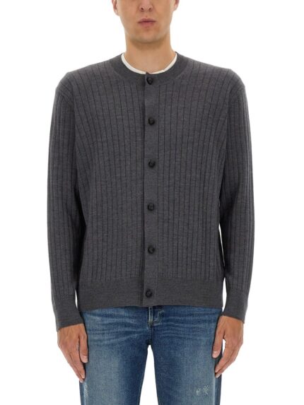 Bottega Veneta RIBBED WOOL CARDIGAN
