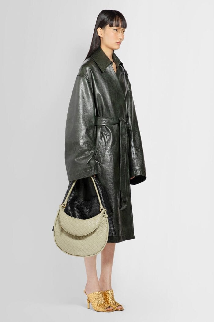 BOTTEGA VENETA Shiny Cloudy Nappa Coat