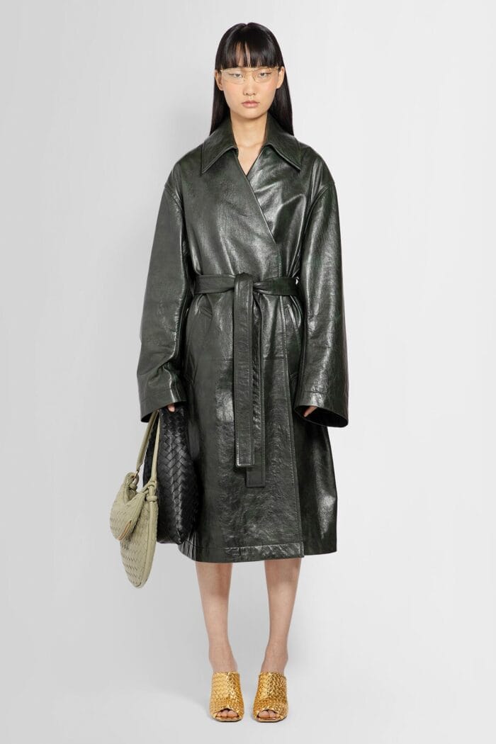 BOTTEGA VENETA Shiny Cloudy Nappa Coat