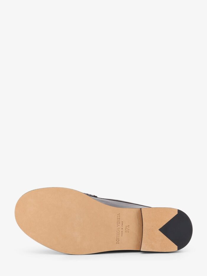 Bottega Veneta Silenzio Leather Loafers With Intrecciato Motif