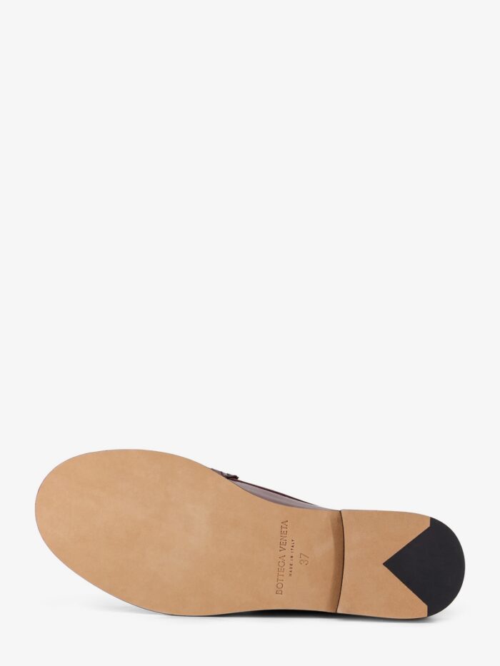 Bottega Veneta Silenzio Leather Loafers With Intrecciato Pattern