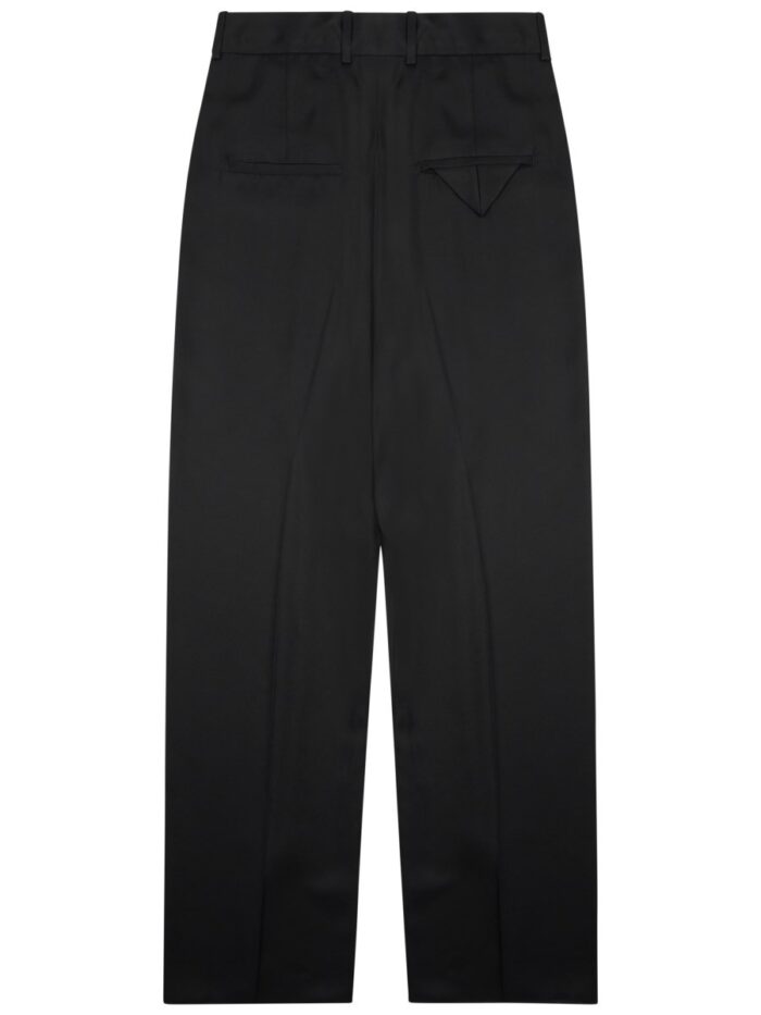 Bottega Veneta SILK BLEND TAILORED PANTS