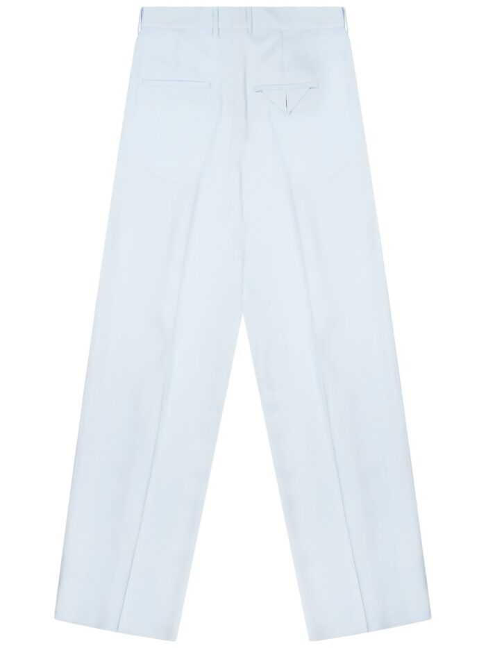 Bottega Veneta SILK BLEND TAILORED PANTS