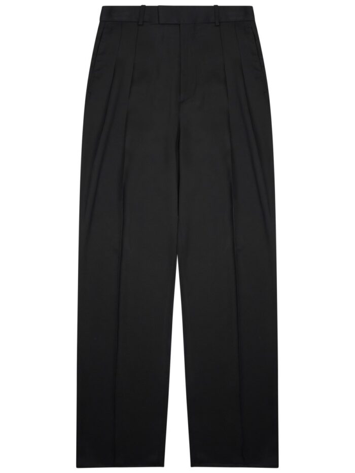 Bottega Veneta SILK BLEND TAILORED PANTS