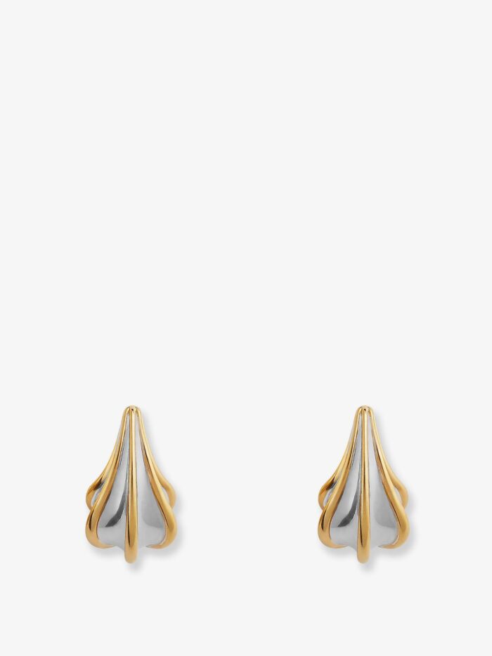 Bottega Veneta Silver Earrings