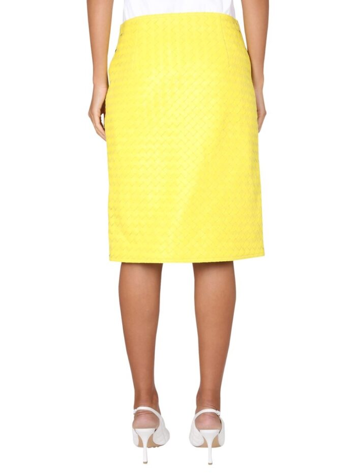 Bottega Veneta SKIRT WITH WOVEN PATTERN