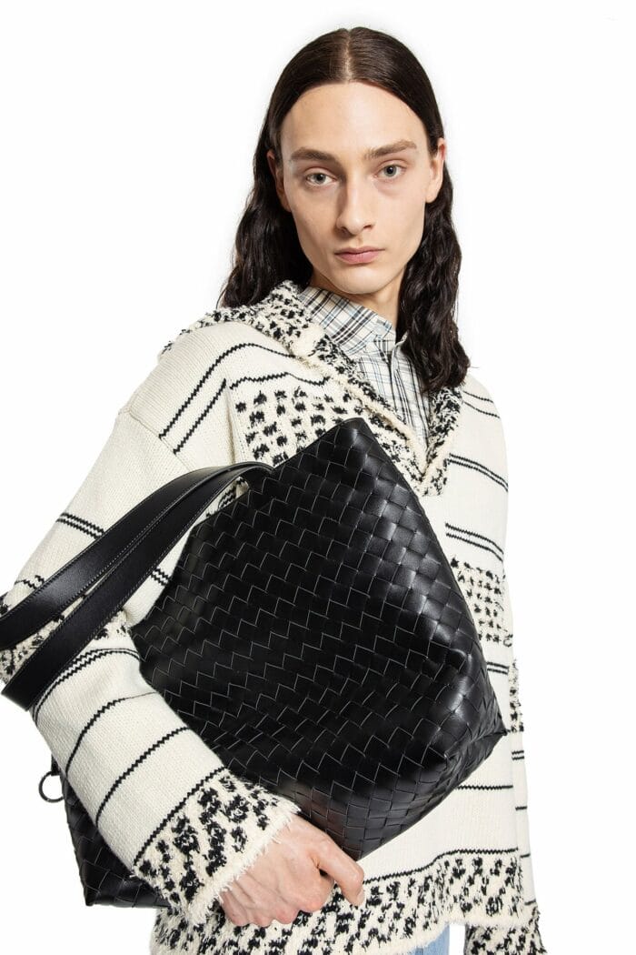 BOTTEGA VENETA Small Intrecciato Zipped Tote Bag