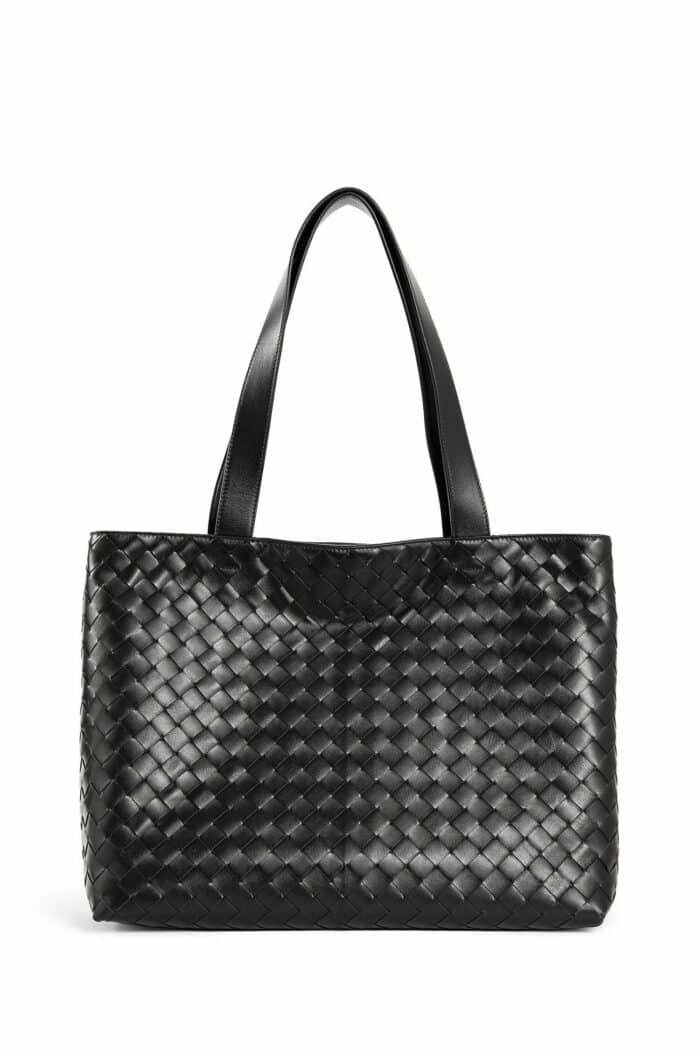 BOTTEGA VENETA Small Intrecciato Zipped Tote Bag