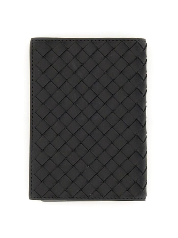 Bottega Veneta SMALL WOVEN PASSPORT HOLDER
