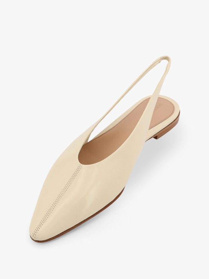 Bottega Veneta Sofia Flat Leather Slingback