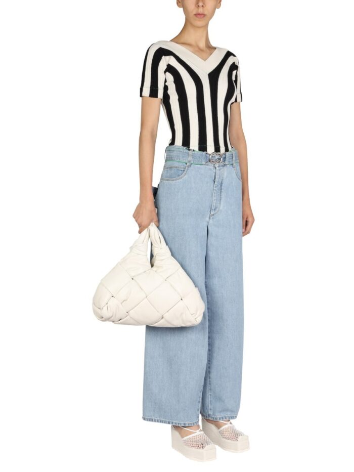 Bottega Veneta STRIPED PATTERN TOP