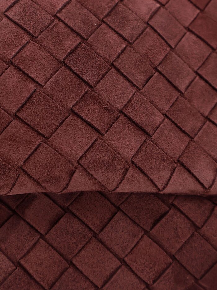 Bottega Veneta Suede Giorno Crossbody Bag With Intrecciato Motif