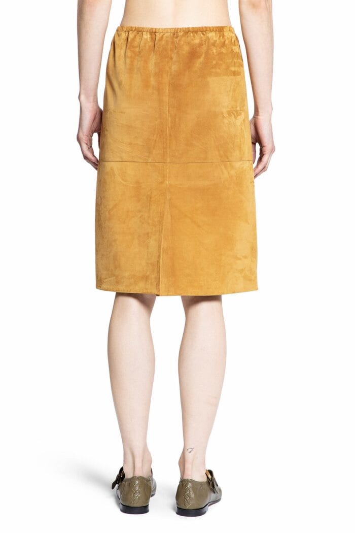 BOTTEGA VENETA Suede Pencil Skirt