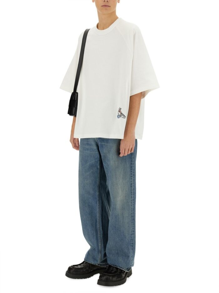 Bottega Veneta T-SHIRT WITH EMBROIDERY