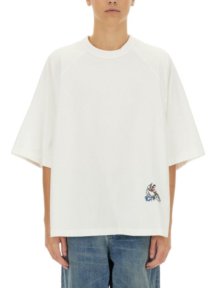 Bottega Veneta T-SHIRT WITH EMBROIDERY