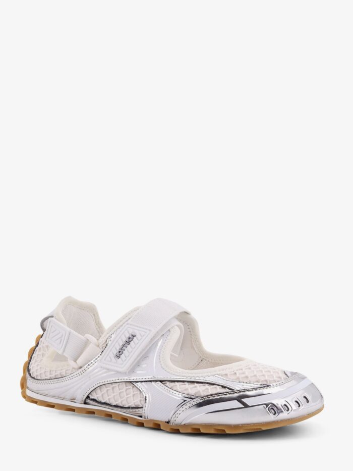 Bottega Veneta Technical Fabric And Mesh Mary-Jane Sneakers