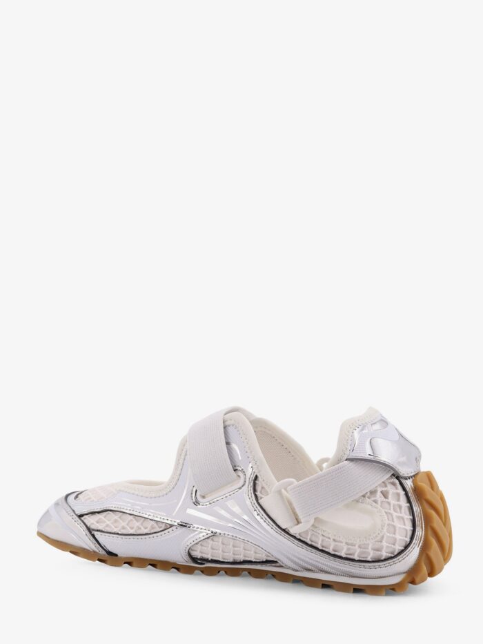Bottega Veneta Technical Fabric And Mesh Mary-Jane Sneakers