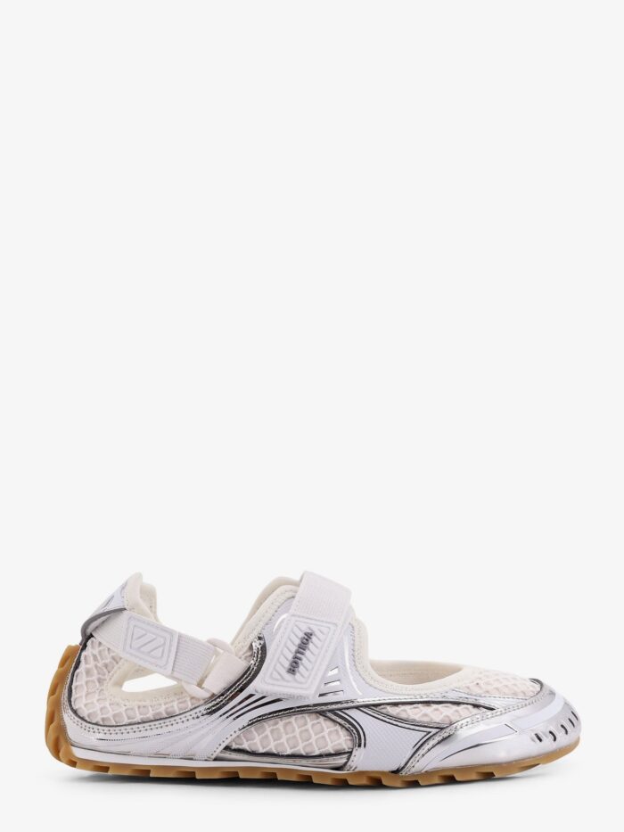Bottega Veneta Technical Fabric And Mesh Mary-Jane Sneakers