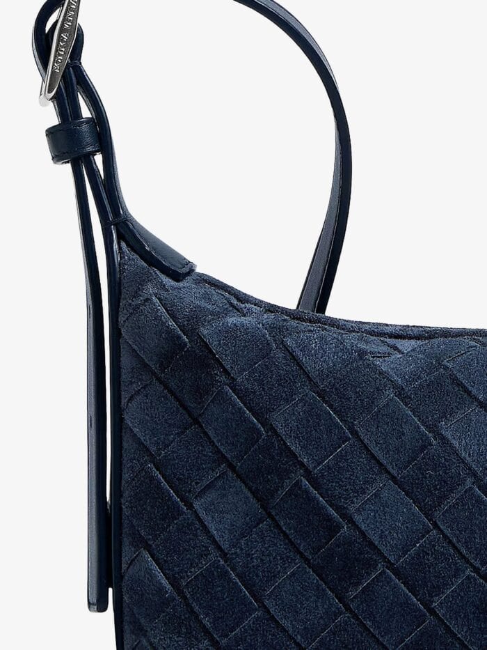 Bottega Veneta Traveler Suede Shoulder Bag