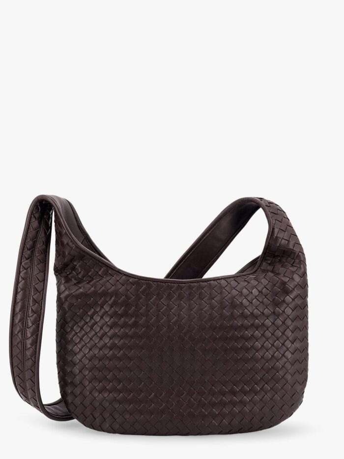 Bottega Veneta Veneto Leather Crosss-body Bag With Intrecciato Motif