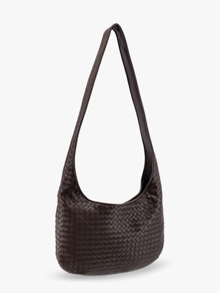 Bottega Veneta Veneto Leather Crosss-body Bag With Intrecciato Motif
