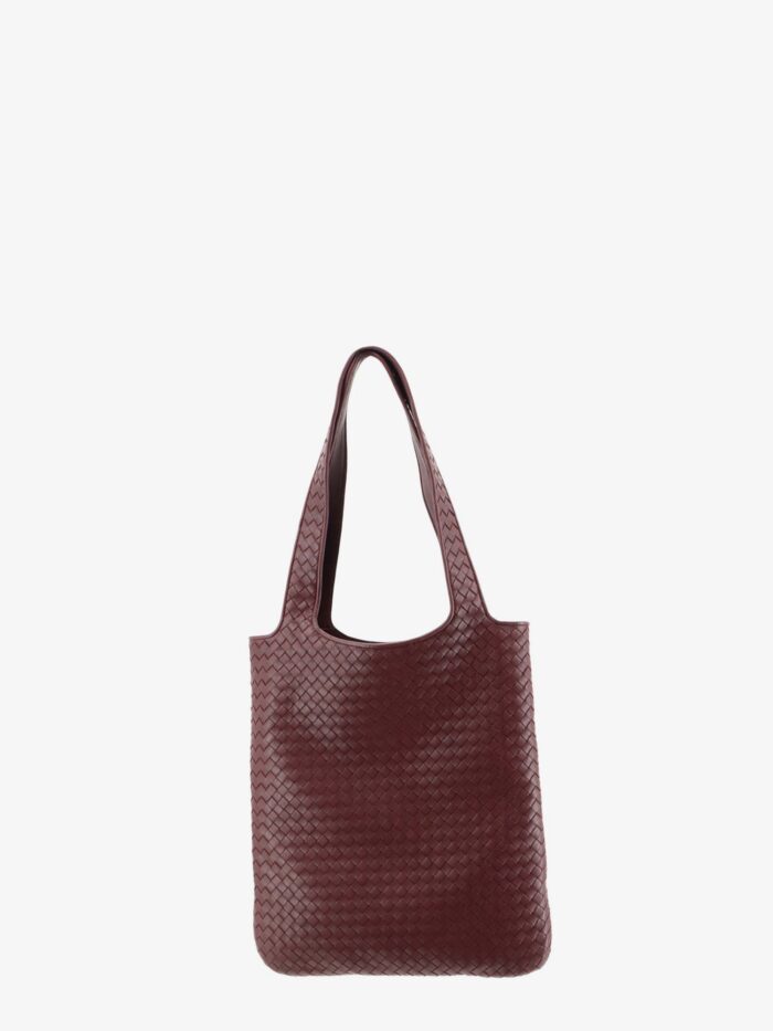 bottega veneta veneto leather shoulder bag with intrecciato motif Bottega Veneta Veneto Leather Shoulder Bag With Intrecciato Motif