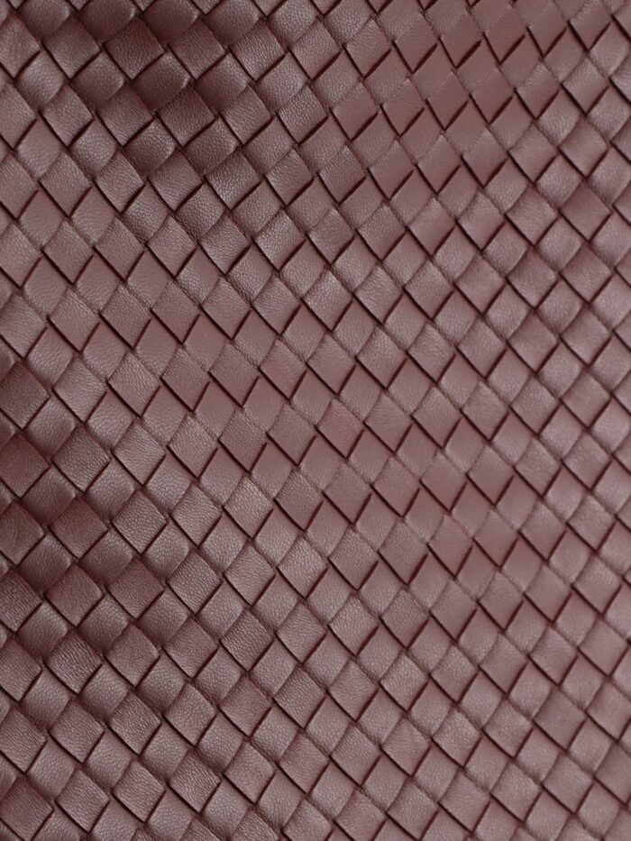 Bottega Veneta Veneto Leather Shoulder Bag With Intrecciato Motif