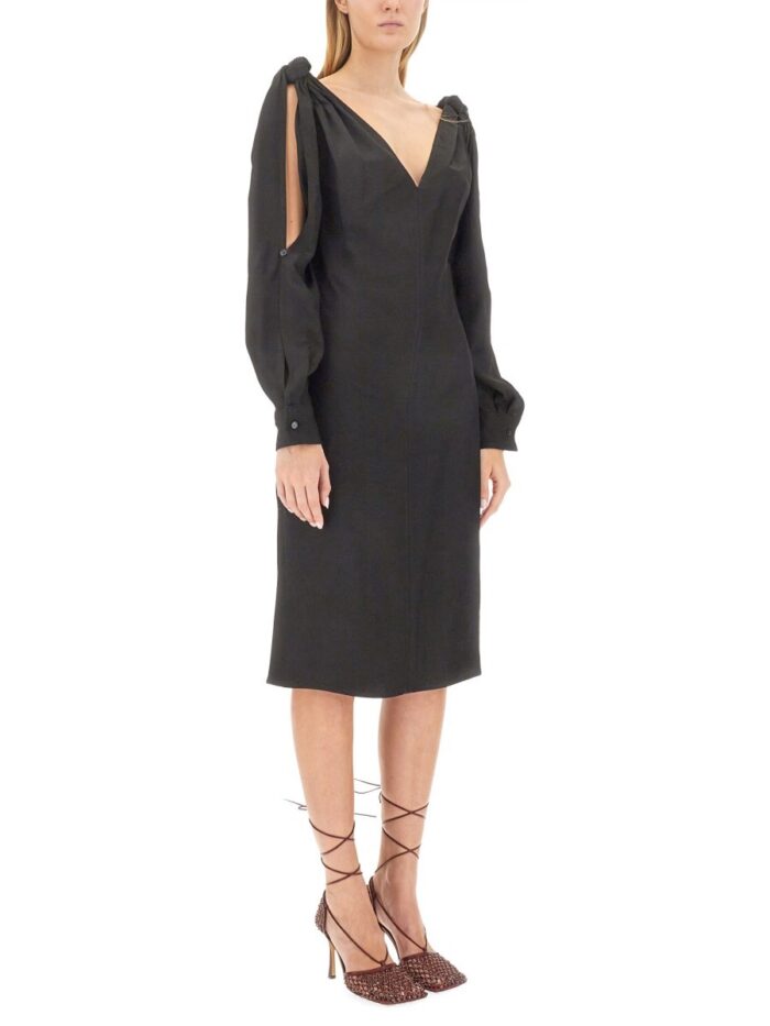 Bottega Veneta VISCOSE MIDI DRESS